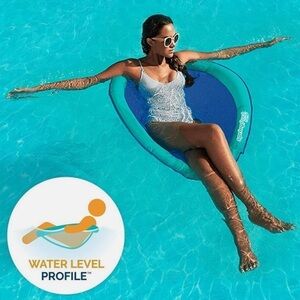 NEW SwimWays Spring Float Premium Papasan Pool Lounger for Swimming Pool 15+
